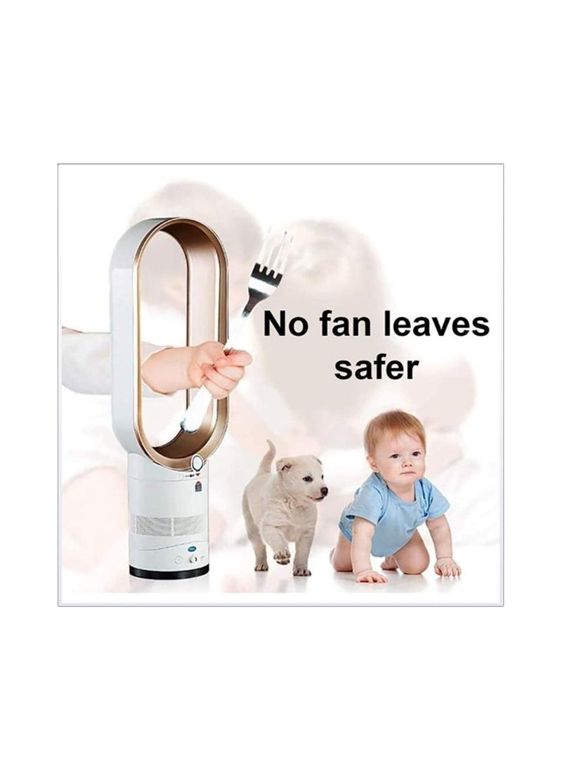 Dubkart - Portable Bladeless Remote Control Cooling Fan - Image 1