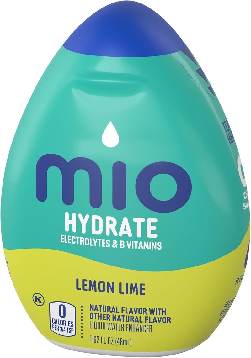 mio ميو سبورت معزز سائل للماء، نكهة الليمون واللايم، 1.62 أونصة، عبوة من 6 - Image 5