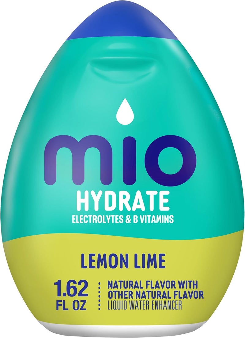 mio ميو سبورت معزز سائل للماء، نكهة الليمون واللايم، 1.62 أونصة، عبوة من 6 - Image 3