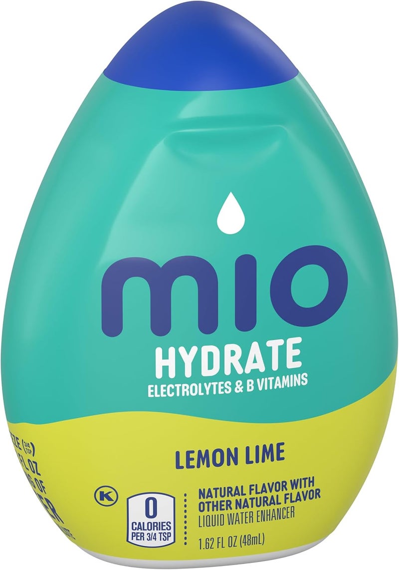mio ميو سبورت معزز سائل للماء، نكهة الليمون واللايم، 1.62 أونصة، عبوة من 6 - Image 4