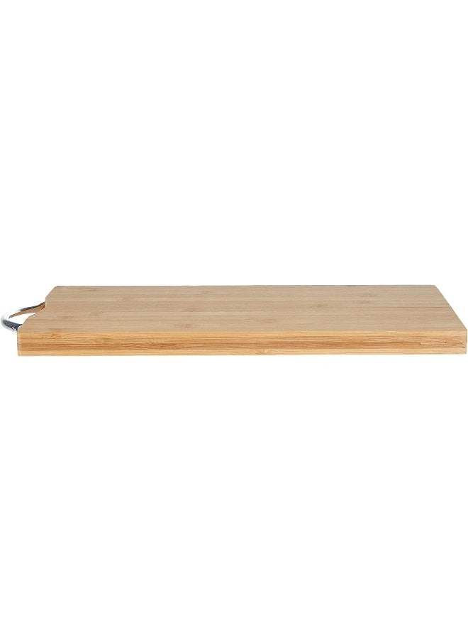 ECVV - Ecvv Bamboo Cutting Board, Chopping Board Kitchen, Home And Everyday Use, Natural Bamboo (34X24Cm) - Image 1