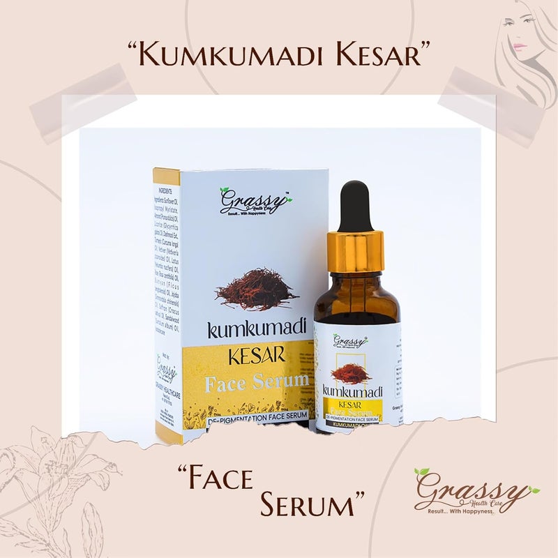 Navaliya Kumkumadi Oil Kesar Face Serum For Daily Brightness 30 ml Face serum for glowing skin Helps Improve Skin Radiance For Men and Women All Skin Types  - Image 2