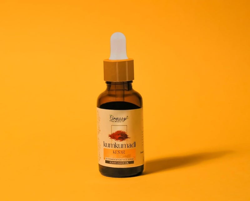 Navaliya Kumkumadi Oil Kesar Face Serum For Daily Brightness 30 ml Face serum for glowing skin Helps Improve Skin Radiance For Men and Women All Skin Types  - Image 3