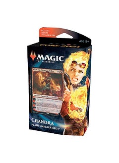 Magic The Gathering Chandra Flame?S Catalyst Planeswalker Deck ; Core Set 2021 (M21) ; 60 Card Starter Deck C76580000