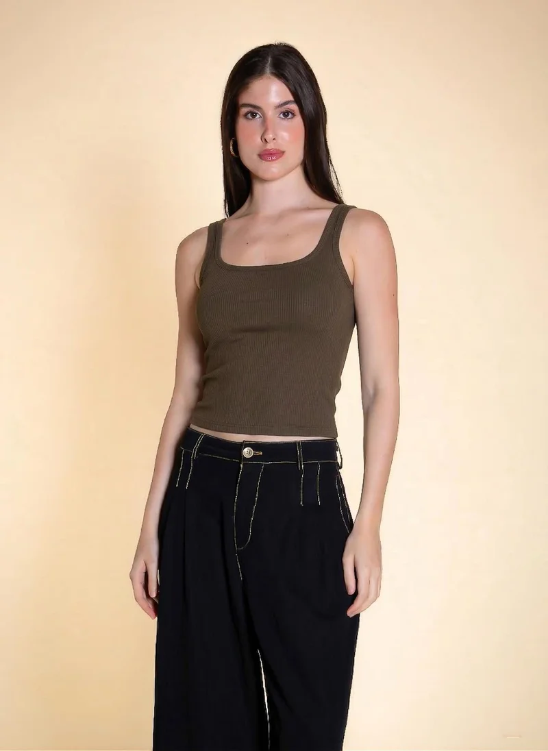 شايبس PADDED WIDE STRAP TOP