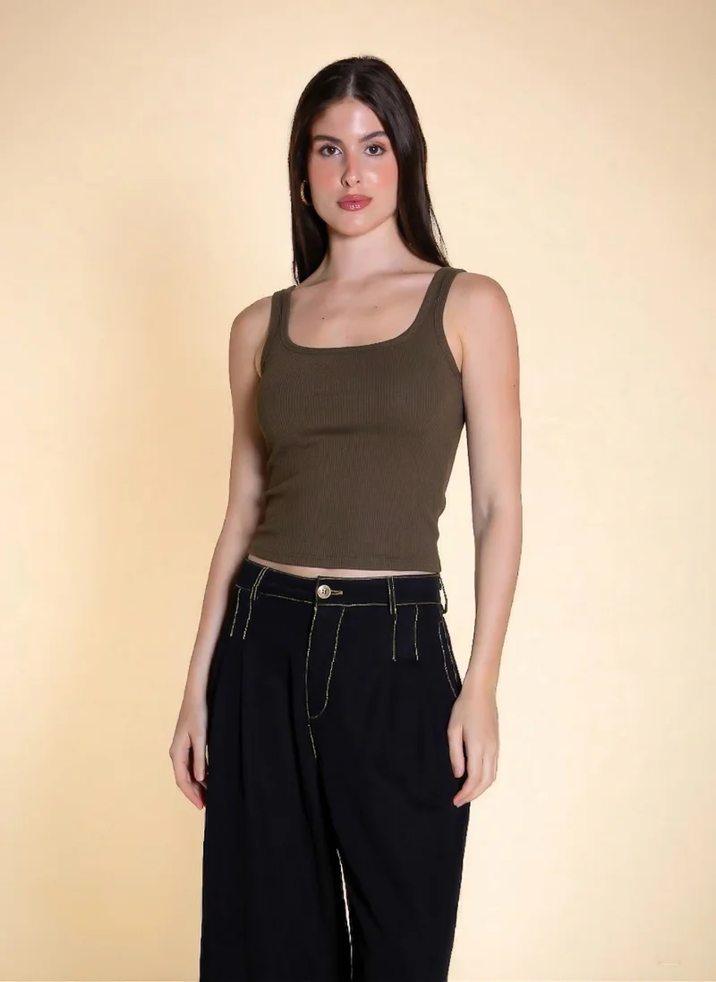 شايبس PADDED WIDE STRAP TOP