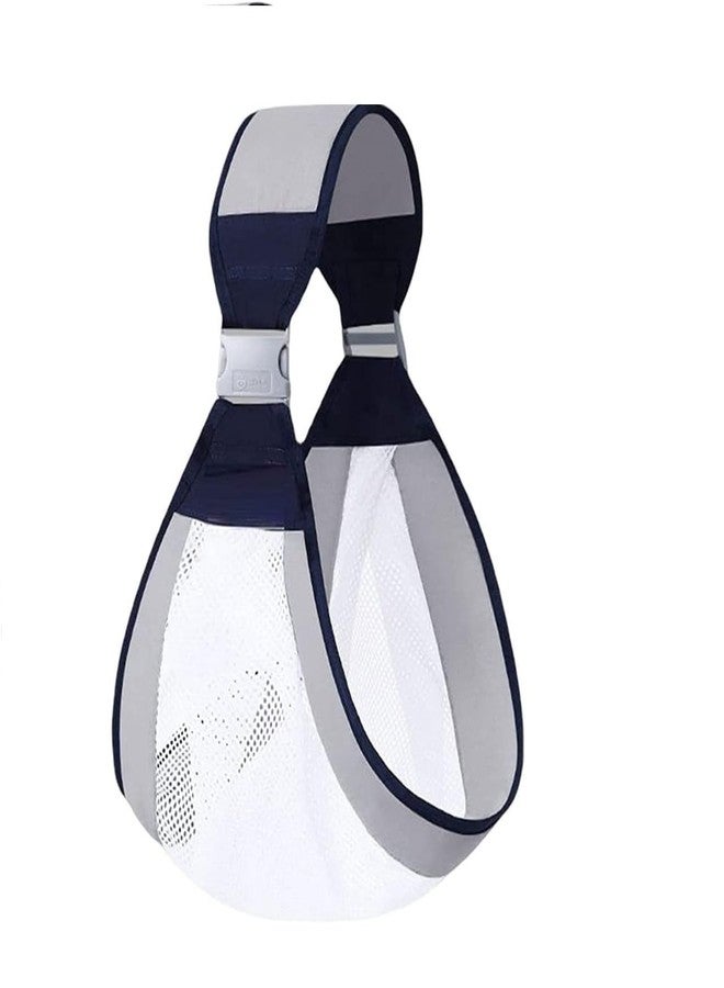 ATETO Baby Belt Newborn to Toddler, Ergonomic 3D Mesh Baby Wraps Carrier, Adjustable Baby Sling, Lightweight Breathable Baby Carrier Wrap with Thick Shoulder Straps (Pack of 1) Multicolor - Image 1