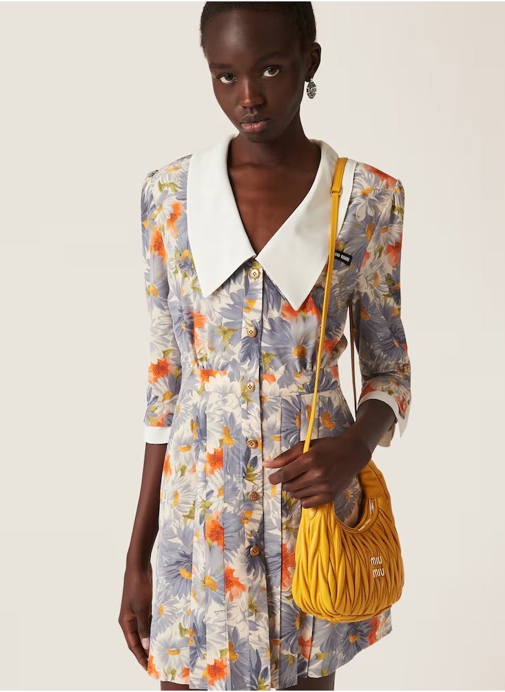 MIU - MIU Wander nappa leather hobo Shoulder Bag - Image 1