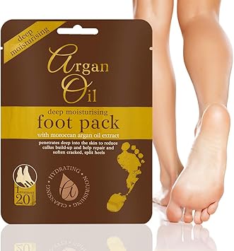 Argan Oil حزمة ترطيب عميق للقدمين مع مستخلص زيت الأركان المغربي - Image 1