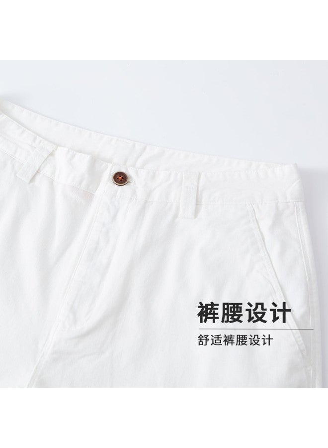 FOLUNSI men's Summer Pants - Lightweight Breathable Solid Color Business Casual Shorts For Men - Image 4