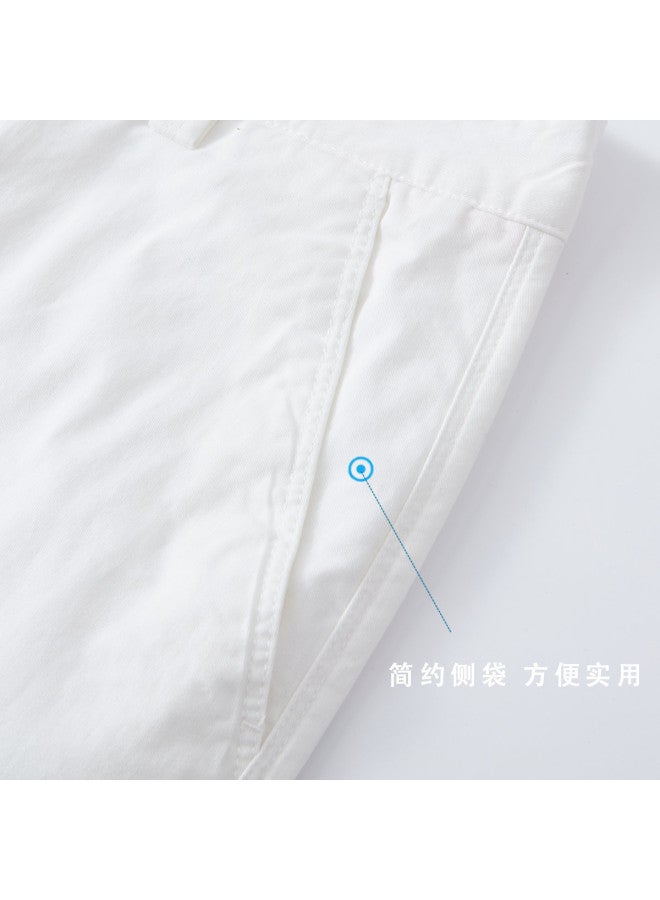FOLUNSI men's Summer Pants - Lightweight Breathable Solid Color Business Casual Shorts For Men - Image 5