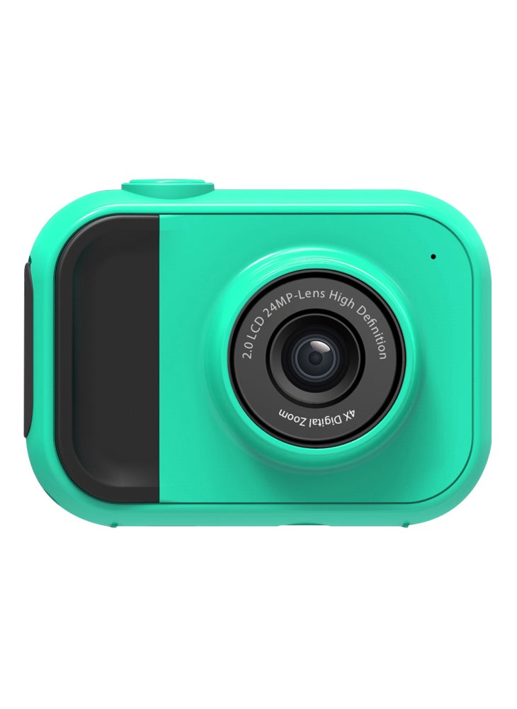 Generic UL-1219a Mini 2-Inch Screen Kid's Educational Camera Children Video Camera Toy - Green - Image 1