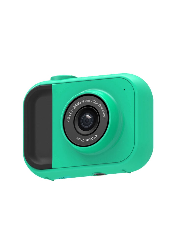 Generic UL-1219a Mini 2-Inch Screen Kid's Educational Camera Children Video Camera Toy - Green - Image 2