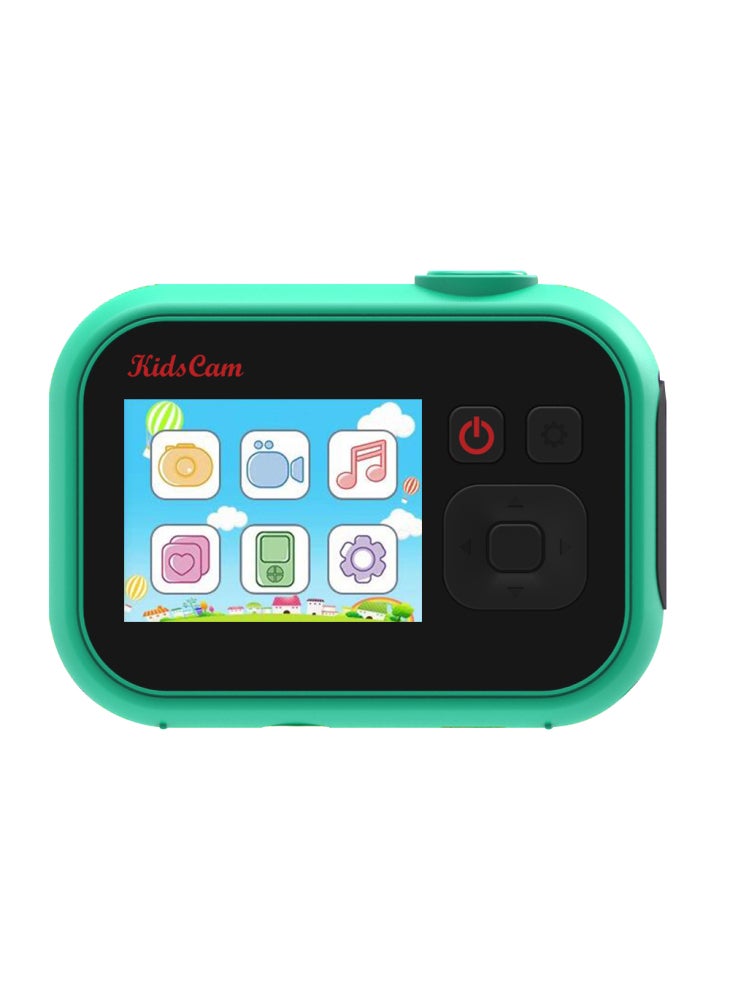 Generic UL-1219a Mini 2-Inch Screen Kid's Educational Camera Children Video Camera Toy - Green - Image 4