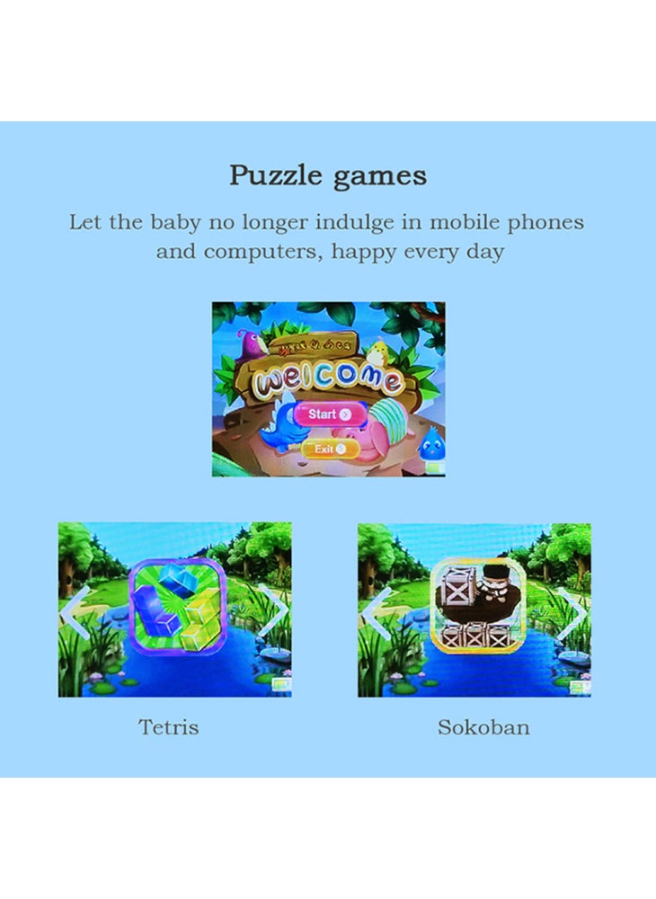 Generic UL-1219a Mini 2-Inch Screen Kid's Educational Camera Children Video Camera Toy - Green - Image 5