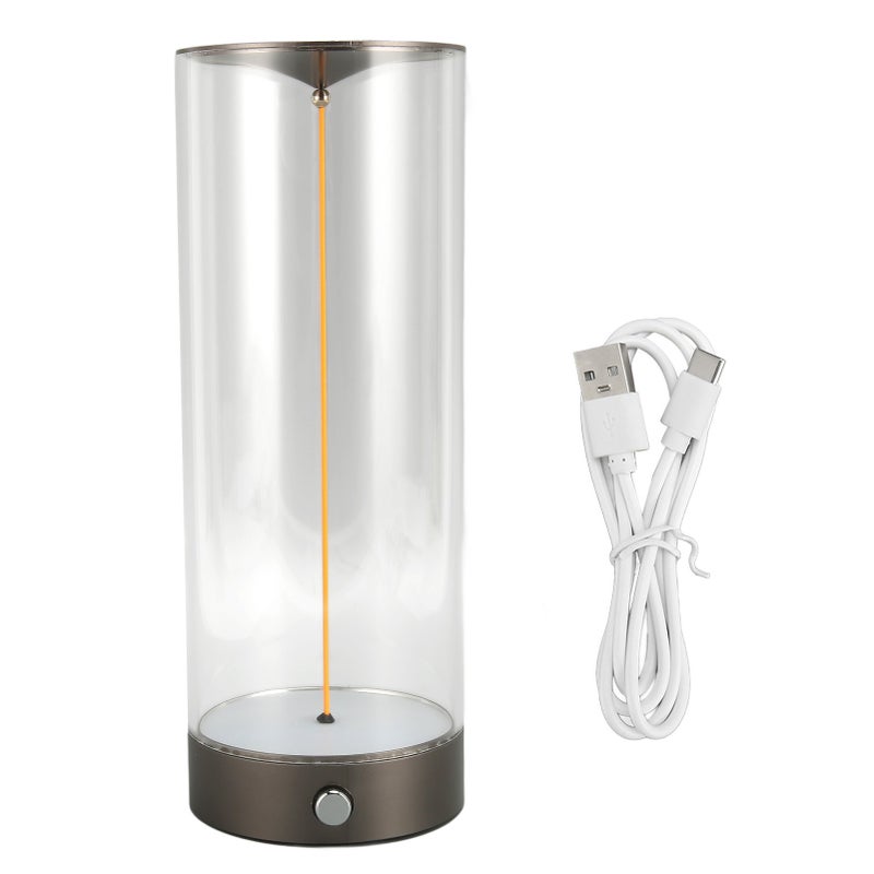 Touch Dimmable Bedside Night Light: Cordless Rechargeable LED Lamp - Minimalist Portable Design With Breathing Light Effect for Bedroom Nightstand Desk - Image 1