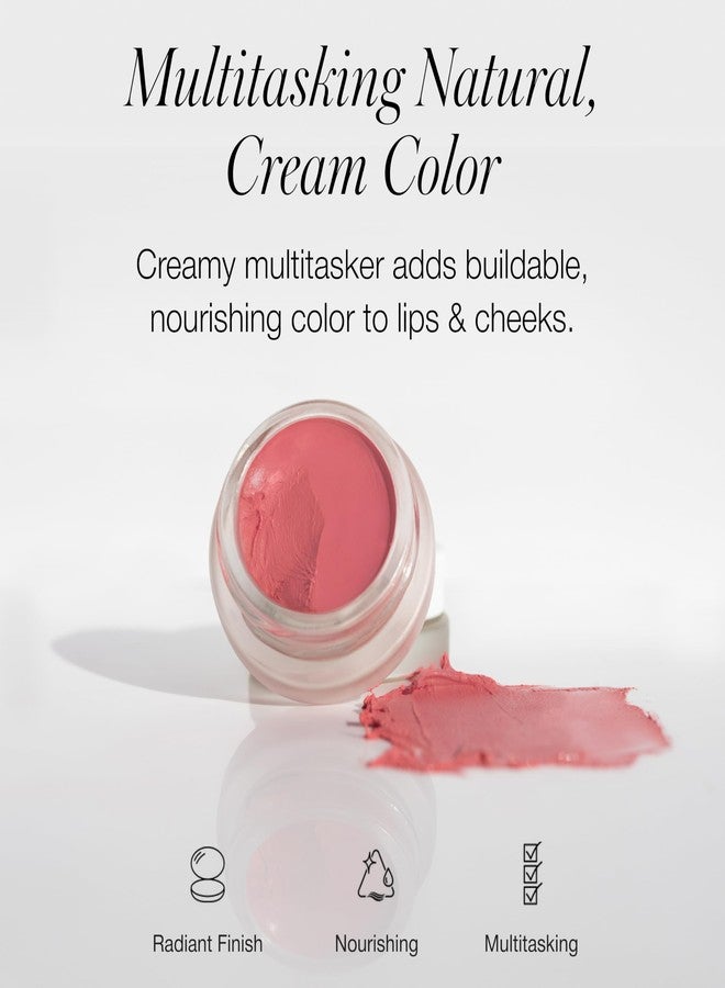 آر إم إس بيوتي أحمر خدود كريمي من آر إم إس بيوتي Lip2Cheek - أحمر خدود وأحمر شفاه وأحمر خدود سائل، أحمر خدود كريمي للخدود، أحمر خدود وأحمر شفاه سائل - Image 3