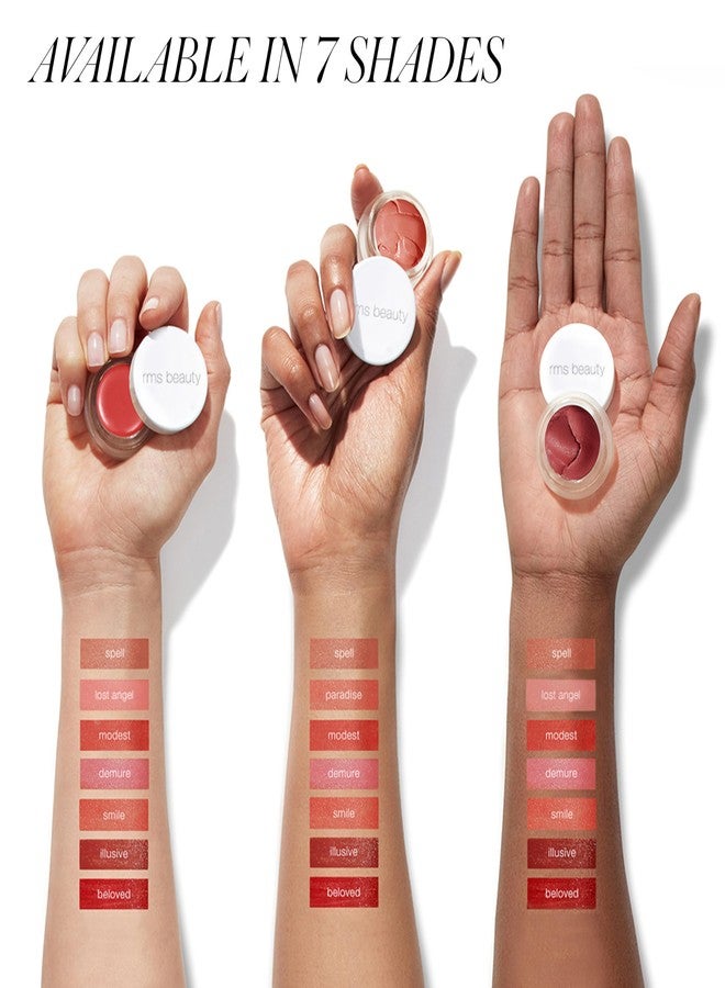 آر إم إس بيوتي أحمر خدود كريمي من آر إم إس بيوتي Lip2Cheek - أحمر خدود وأحمر شفاه وأحمر خدود سائل، أحمر خدود كريمي للخدود، أحمر خدود وأحمر شفاه سائل - Image 2