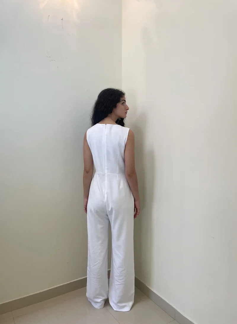 Ashita Fernandes Ankle-Length Sleeveless Jumpsuit