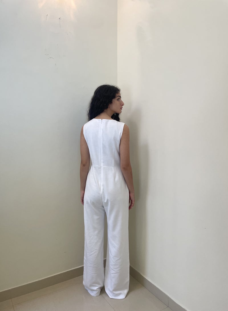 Ashita Fernandes Ankle-Length Sleeveless Jumpsuit - Image 2