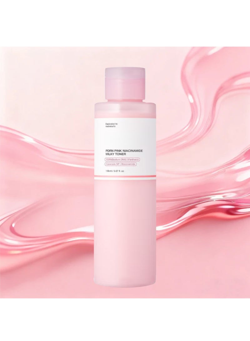 Daily Glow Milky Toner 150ml - PDRN Niacinamide Hydrating Soothing