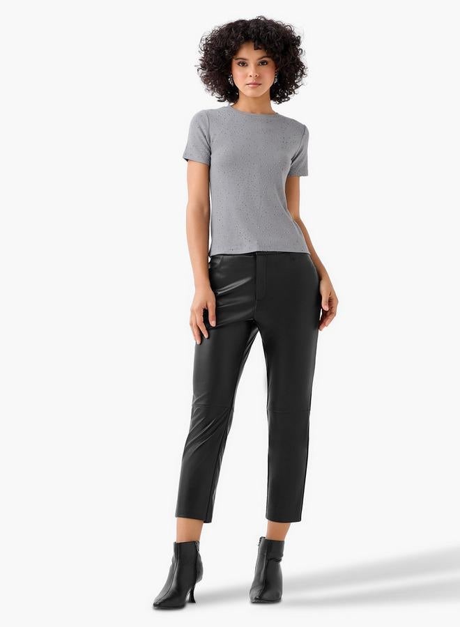 2Xtremz Regular Fit T-shirt with Embellishments - Image 2