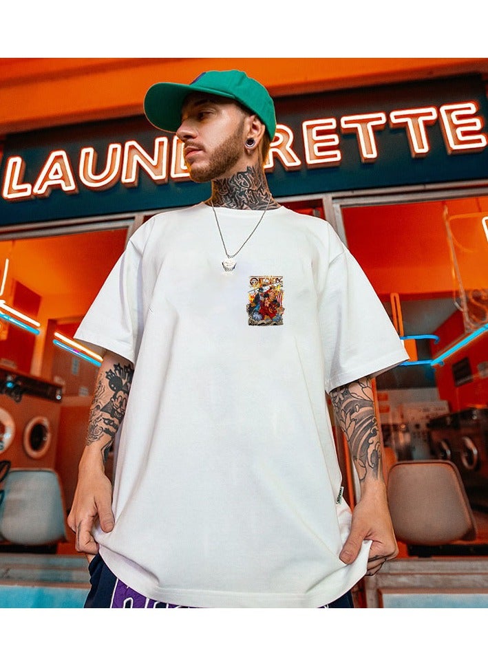 KUYING One Piece Five Sleeve Casual Versatile Breathable Short Sleeve  - Image 2