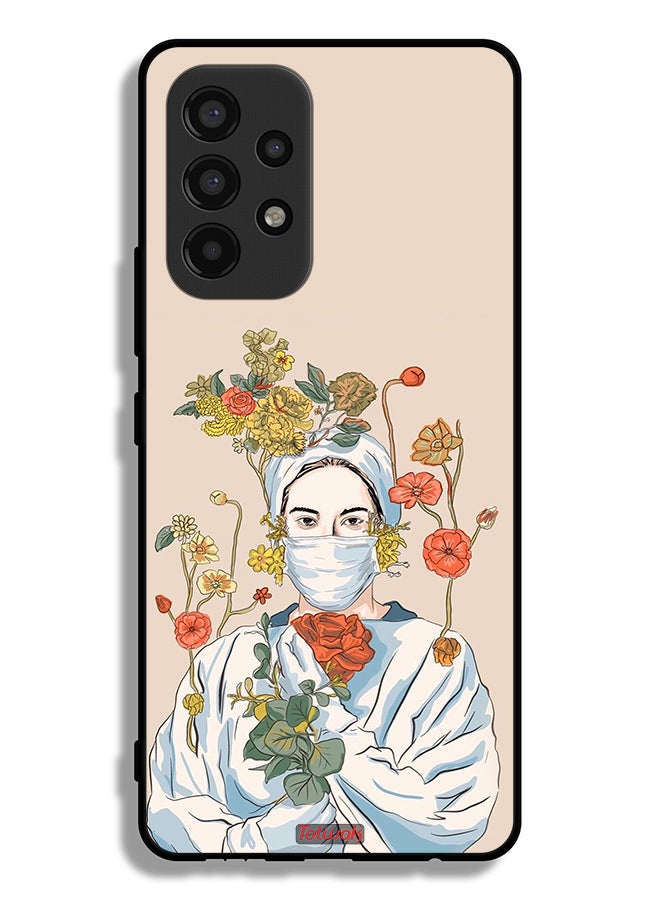 Tolwak Samsung Galaxy A53 5G Protective Case Cover Nurse Art - Image 1