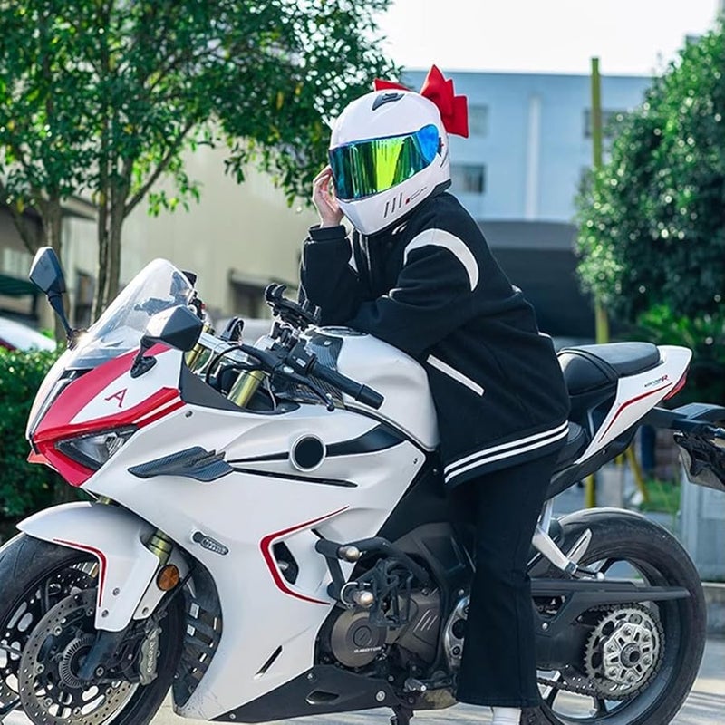 كبير ربطة الزينة اللاصقة رقعة لخوذات الدراجات النارية إكسسوارات الموضة - Image 5