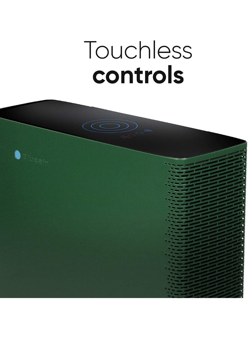 Blueair منقي الهواء Blueair مع فلتر HEPASilent للجسيمات والكربون مع مستشعر حركة وواي فاي، الذي يلتقط المواد المسببة للحساسية، الروائح، العفن، الغبار، الجراثيم، الحيوانات الأليفة، غرفة صغيرة - رمادي دافئ - Sense+ - Image 5