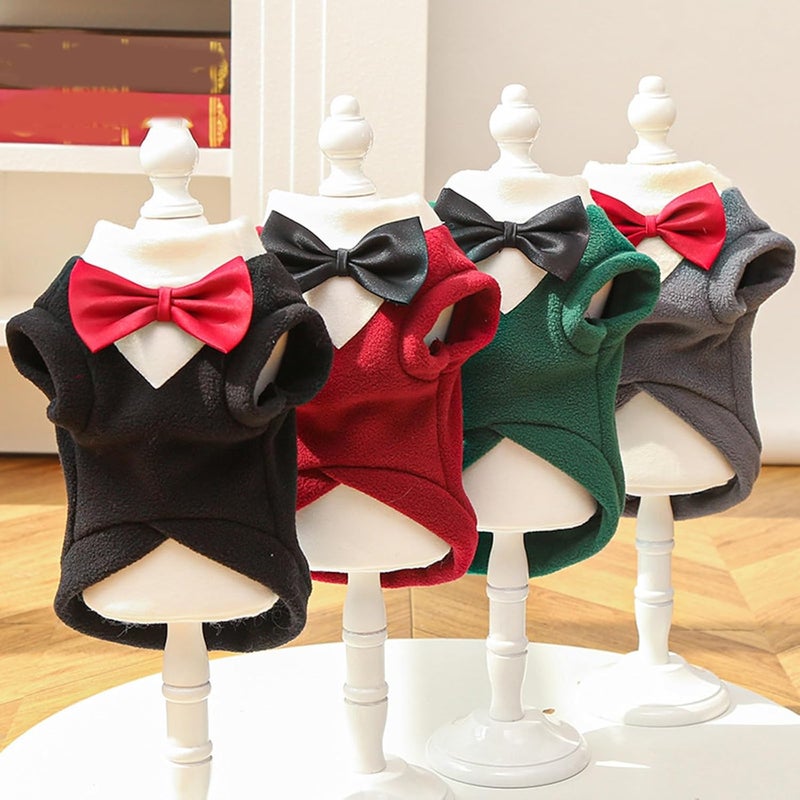 Fashion Pet Suit for Dog and Cats Ideal for Parties and Weddings Soft Polyester Multiple Size Comfortable Dog Wedding Outfit - Image 5