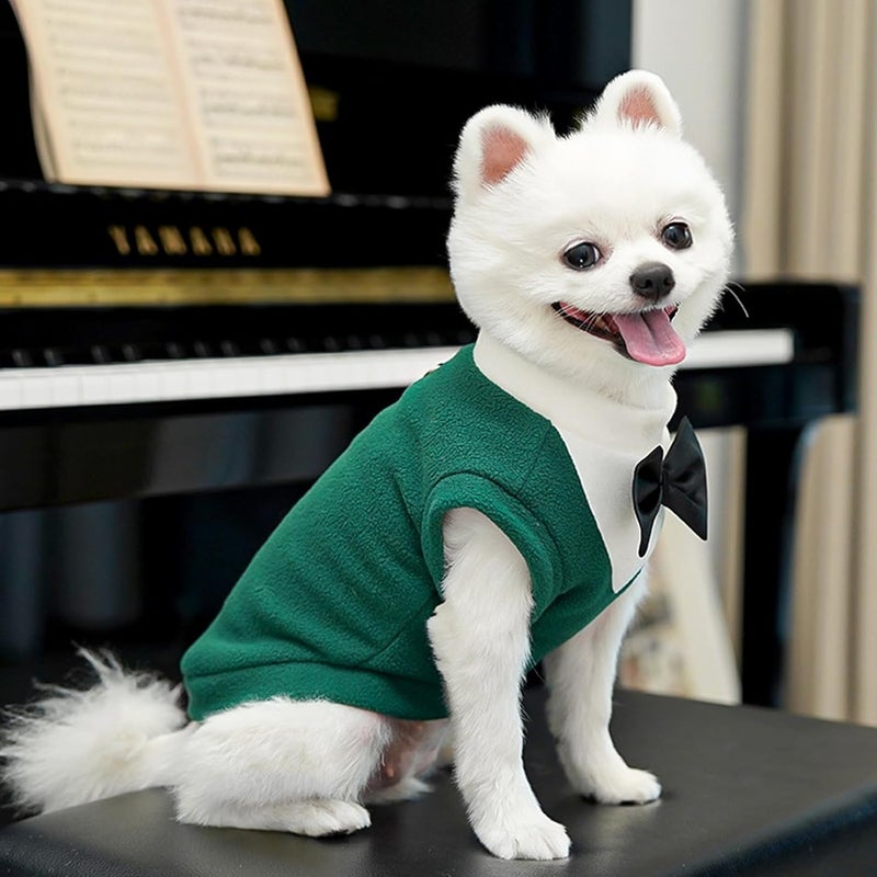 Fashion Pet Suit for Dog and Cats Ideal for Parties and Weddings Soft Polyester Multiple Size Comfortable Dog Wedding Outfit - Image 3