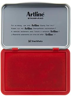 Artline No.1 Stamp Pad Red  - Image 2