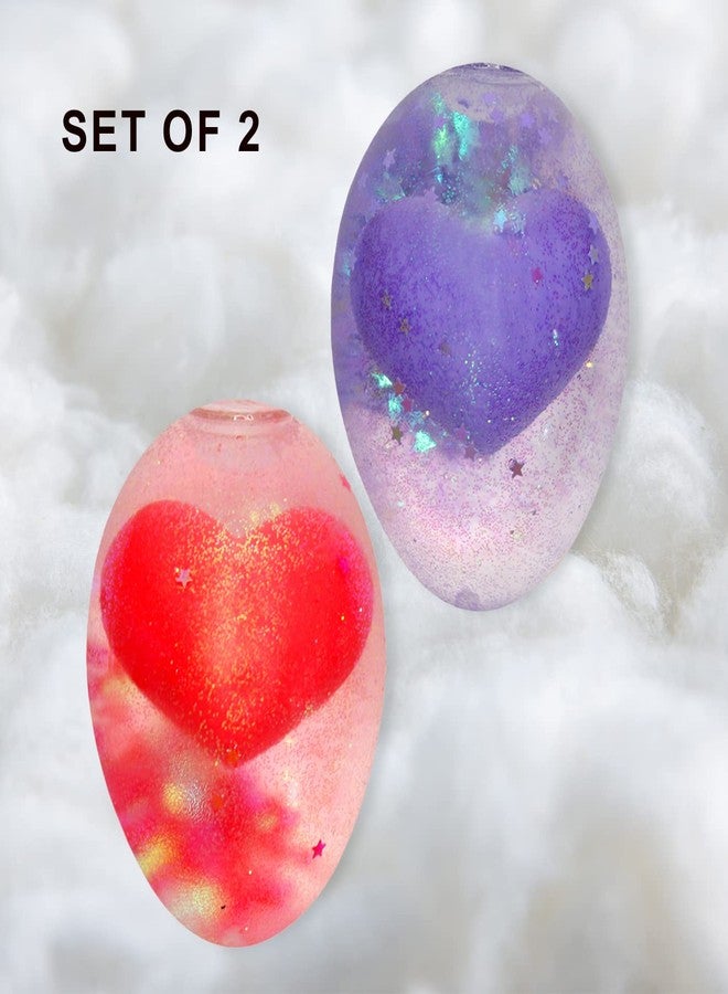 Fully Stress Relief Toys Egg Shape Squishy Splat Balls for Unisex Hand Exercise (Set of 2) - Image 3