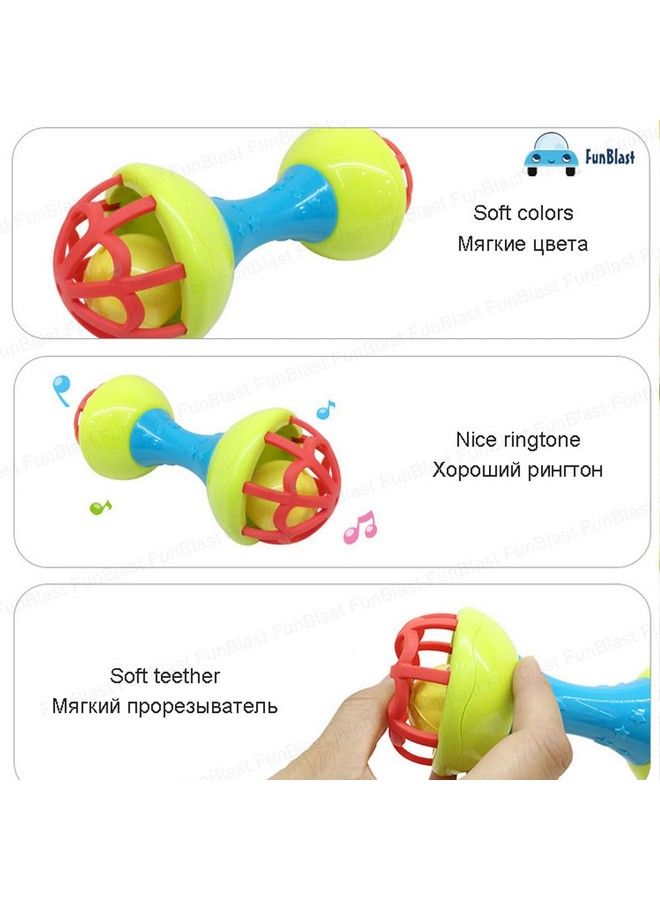 FunBlast Rattles For Kids (Set Of 1 Pieces) Stick Rattle For Babies Early Development Toys For Infantsmulticolor - Image 5