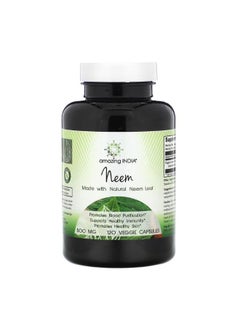 Neem 500 mg 120 Veggie Capsules - pzsku/Z58409EC6ADF06D817B8EZ/45/_/1701142118/d4b45a9c-5244-4fe3-bec4-480dd09c67df