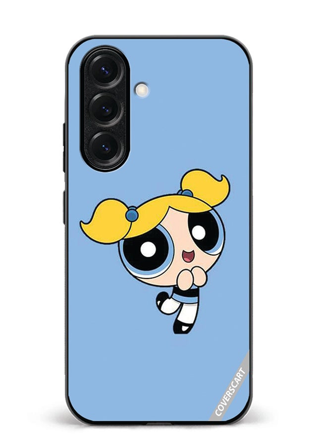 VR CREATIVE Protective Case Cover For Samsung Galaxy S25 Bubbles Powerpuff Girls Design Multicolour