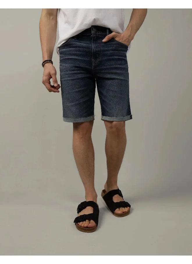 American Eagle AE AirFlex+ Ultrasoft 9" Denim Short