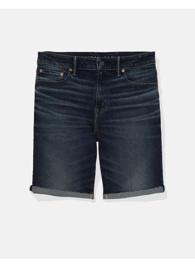 American Eagle شورت AE AirFlex+ Ultrasoft مقاس 9 بوصات من قماش الدنيم  - Image 3