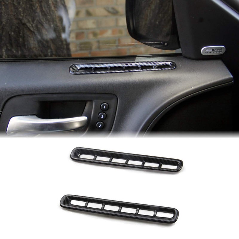 crosselec Door A/c Vent Panel Air Carbon Fiber Accessories for Dodge Charger 2011+ - Image 5