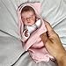 GYCV Lifelike Mini Reborn Dolls Boy Cheap 10 Inch Real Life Sleeping Newborn Baby Dolls that Look Real Babies Soft Cloth Body Realistic Eyes Closed Baby Dolls Toys Gifts for Kids Age 3 - Image 2