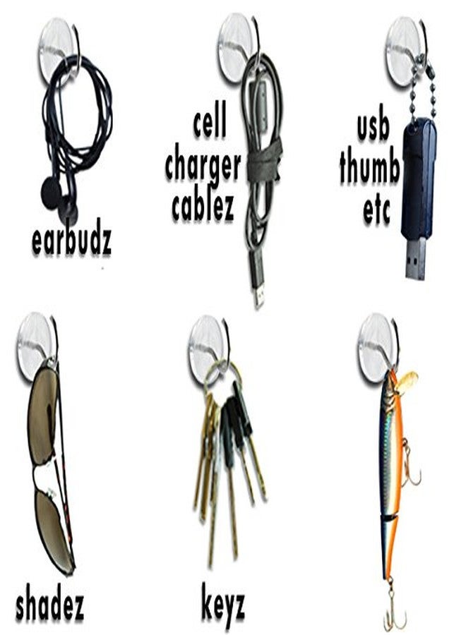CraZy TACKz - 2 in 1: Push pin with Hook or Thumb Tack with Hook - New Invention Hang 100's of Items Interior or Exterior Decor at Home School Office DIY for Party or Holiday - Image 2