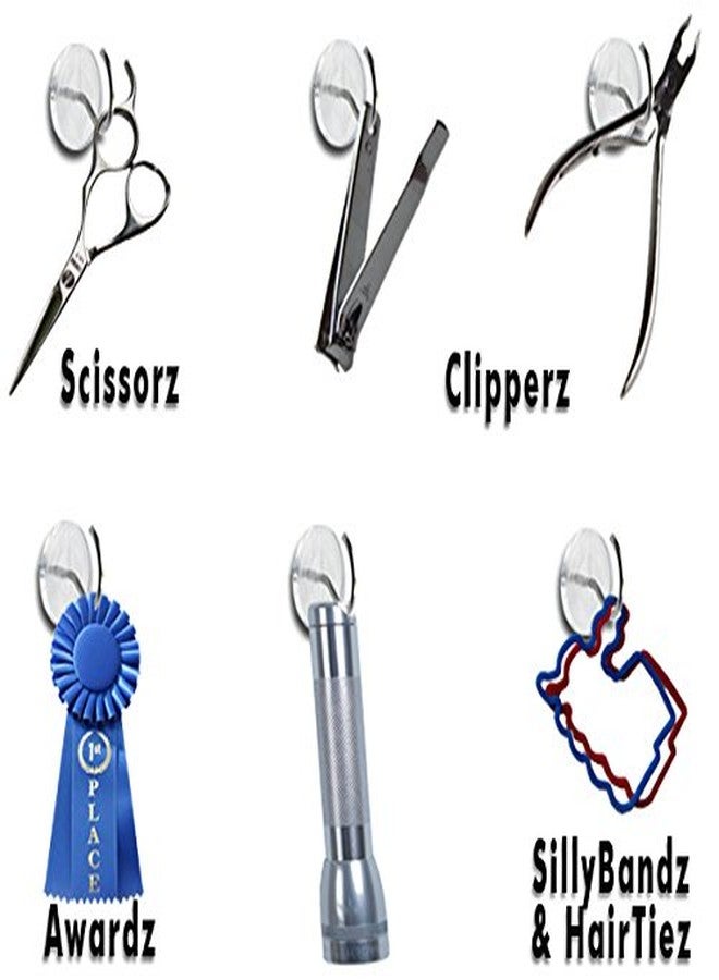 CraZy TACKz - 2 in 1: Push pin with Hook or Thumb Tack with Hook - New Invention Hang 100's of Items Interior or Exterior Decor at Home School Office DIY for Party or Holiday - Image 3