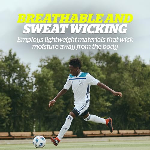 Storelli BodyShield Leg Guards, Premium Compression Shin Guard Sleeves for Soccer Players, Impact Protection, UV-Resistant, Sweat-Wicking, Unisex, 1 Pair, Black, Youth Medium - Image 4