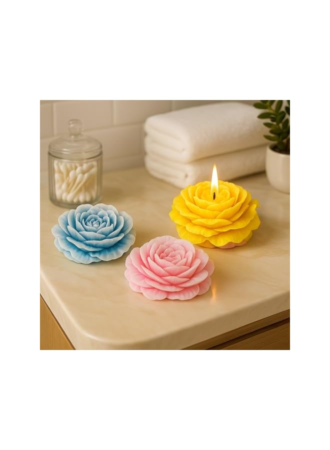 Green Tiger Flower Scented Candle with Natural Soy Wax - Aromatherapy Fragrance Handmate Candle, Gift set for Women, Birthday, Christmas, Valentinesday. (Motia Scented, Gardenia) - Image 5