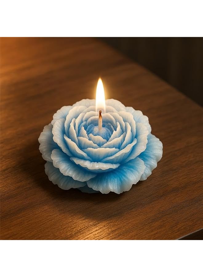 Green Tiger Flower Scented Candle with Natural Soy Wax - Aromatherapy Fragrance Handmate Candle, Gift set for Women, Birthday, Christmas, Valentinesday. (Motia Scented, Gardenia) - Image 4