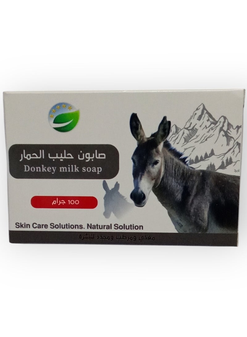 Generic Donkey Milk Soap, Nourishing, Moisturizing and Rejuvenating for the Skin, 100g  - Image 1