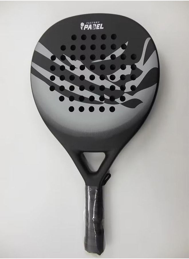 Rock Pow Diamond Shape Full Carbon Fiber Padel Tennis Racket with Bag Cover  - Image 1