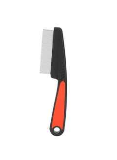 ZJchao Comb, Stainless Steel Fine Tooth Comb Professional Head Removal Hair Comb Removes Nits Dog Cat Pet Comb Grooming Tool  - Image 1