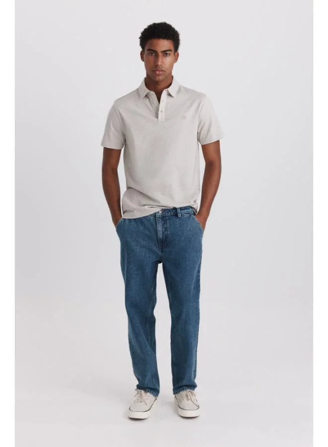 Springfield Microraya jersey slim fit polo shirt